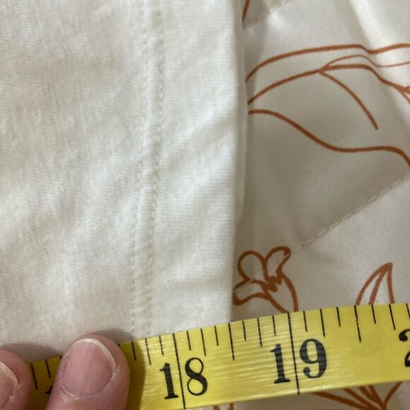 J. Crew White Open Back/Butterfly/Knotted Long Sleeve T Shirt Size L Style AG736 - Picture 6 of 9